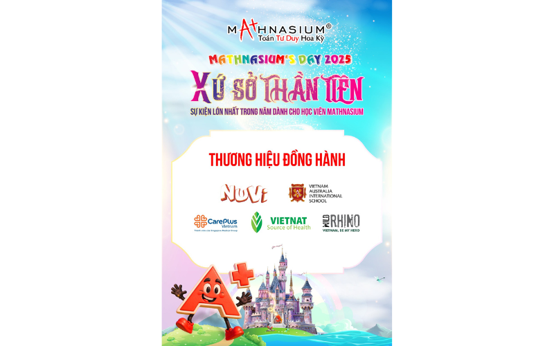 VIETNAT ĐỒNG HÀNH CÙNG MATHNASIUM’S DAY 2025 – XỨ SỞ THẦN TIÊN